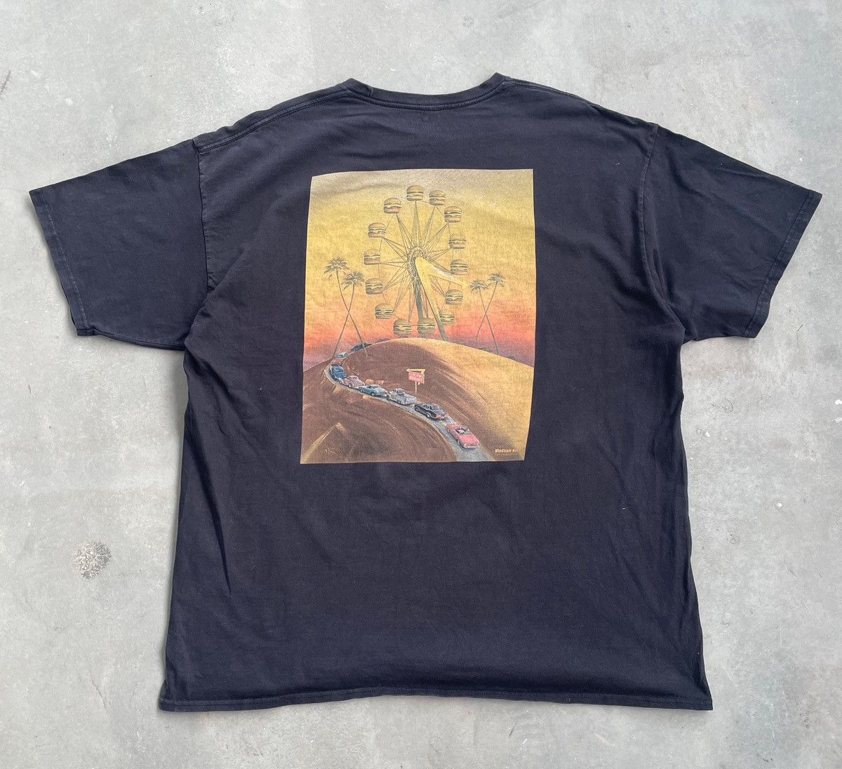 Designer IN OUT BURGER X VLADIMIR KUSH EYE OF BURGER TEE Size US XXL / EU 58 / 5 - 1 Thumbnail