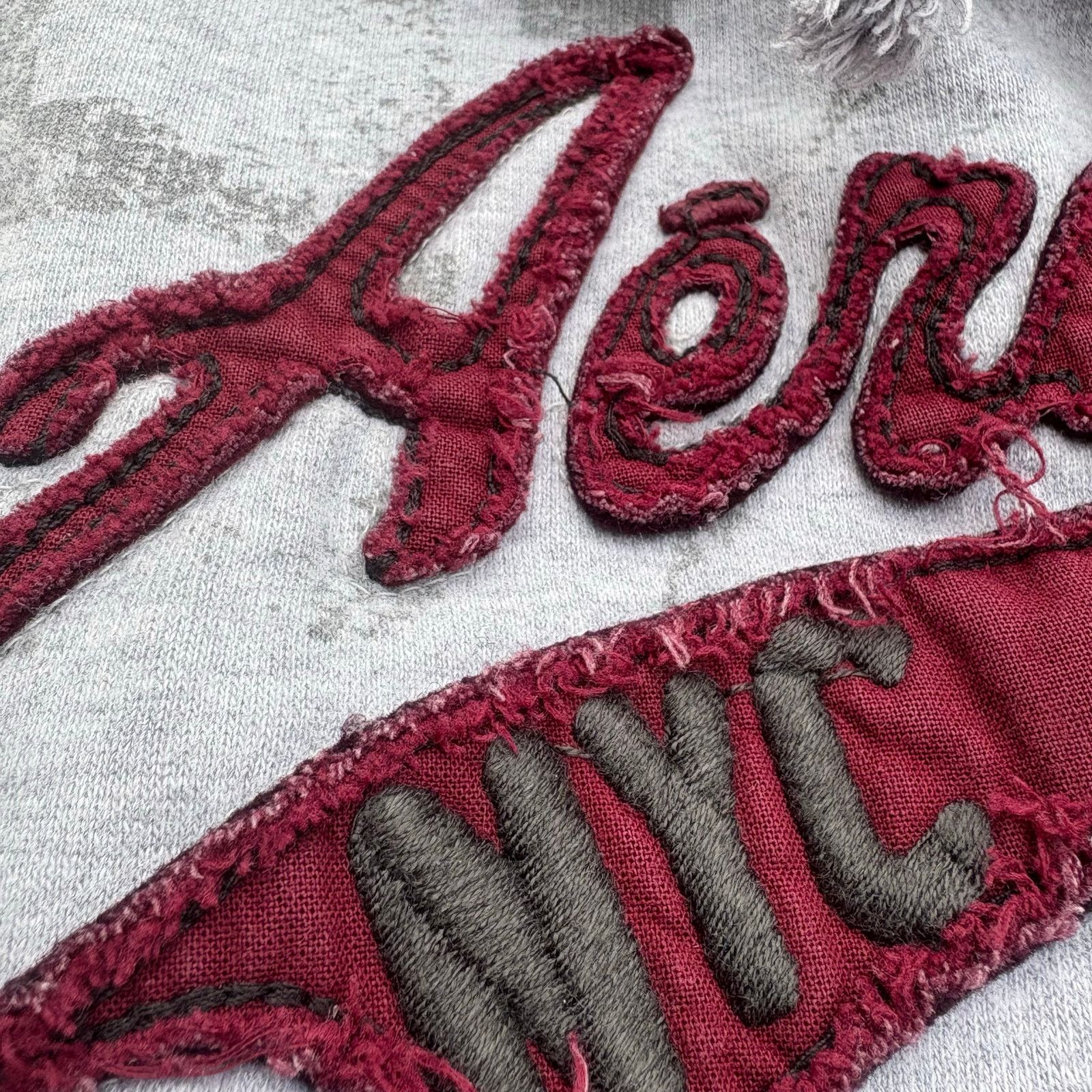 Aeropostale Aeropostale Y2K Hoodie Sweatshirt Sz S Gray Red 00s skater Size US S / EU 44-46 / 1 - 4 Thumbnail