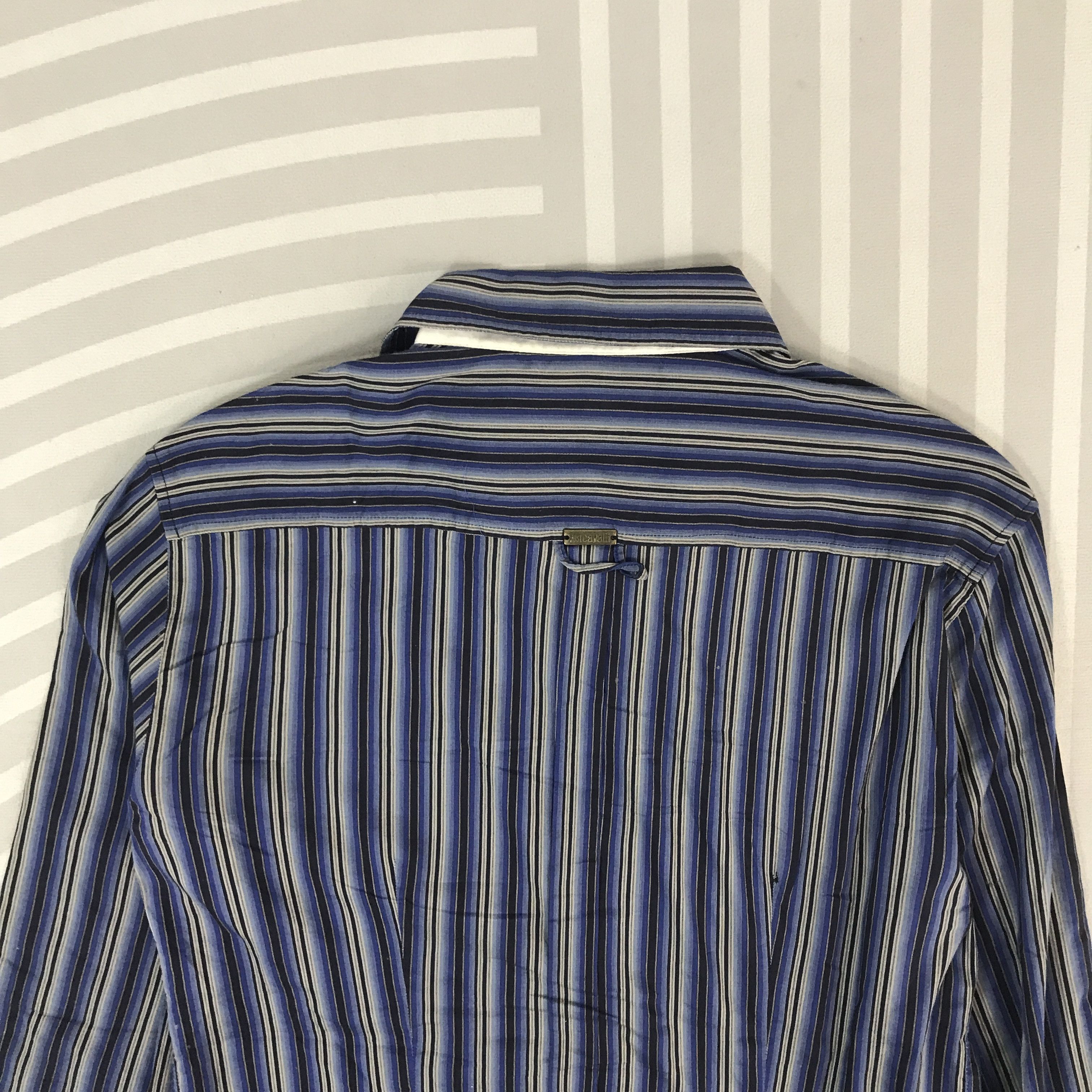 Just Cavalli Vintage Just Cavalli Striped Button up shirt Size US L / EU 52-54 / 3 - 4 Thumbnail