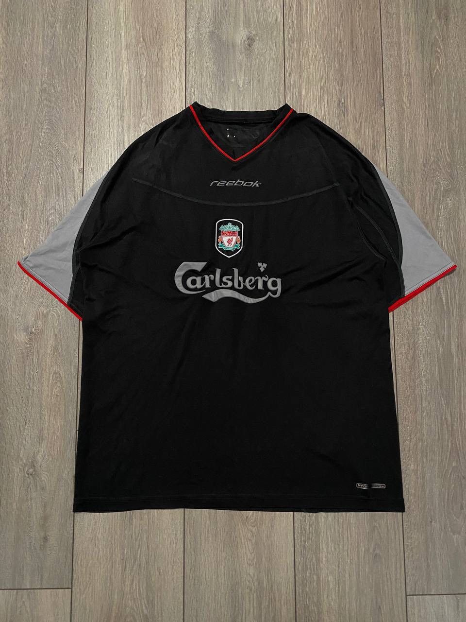 Reebok Vintage Reebok Liverpool Home Jersey Football Big Logo 02-04 Size US XL / EU 56 / 4 - 1 Thumbnail