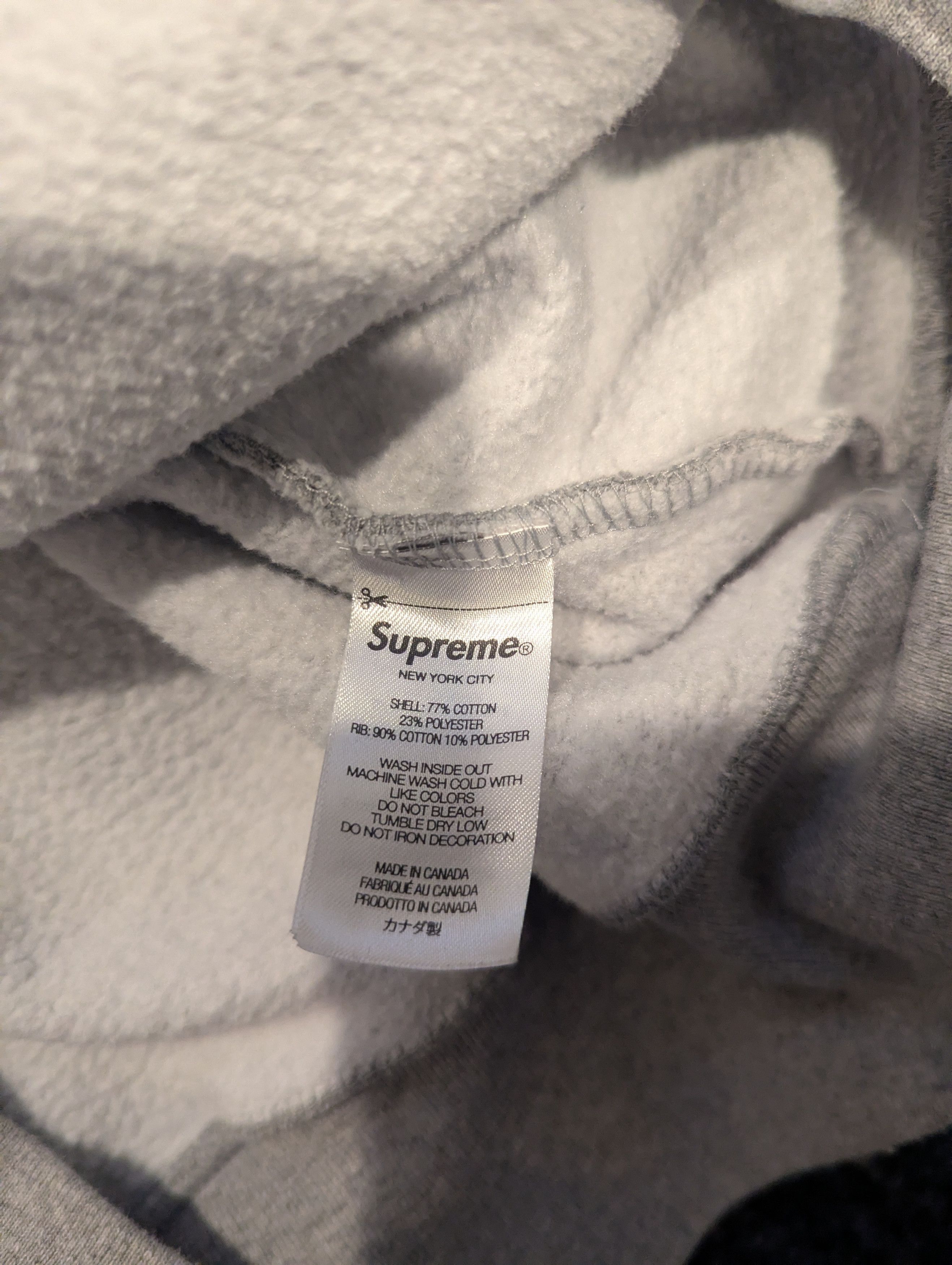 Supreme Supreme President Hooded Sweatshirt (FW25) - Washed Navy Size US M / EU 48-50 / 2 - 3 Thumbnail