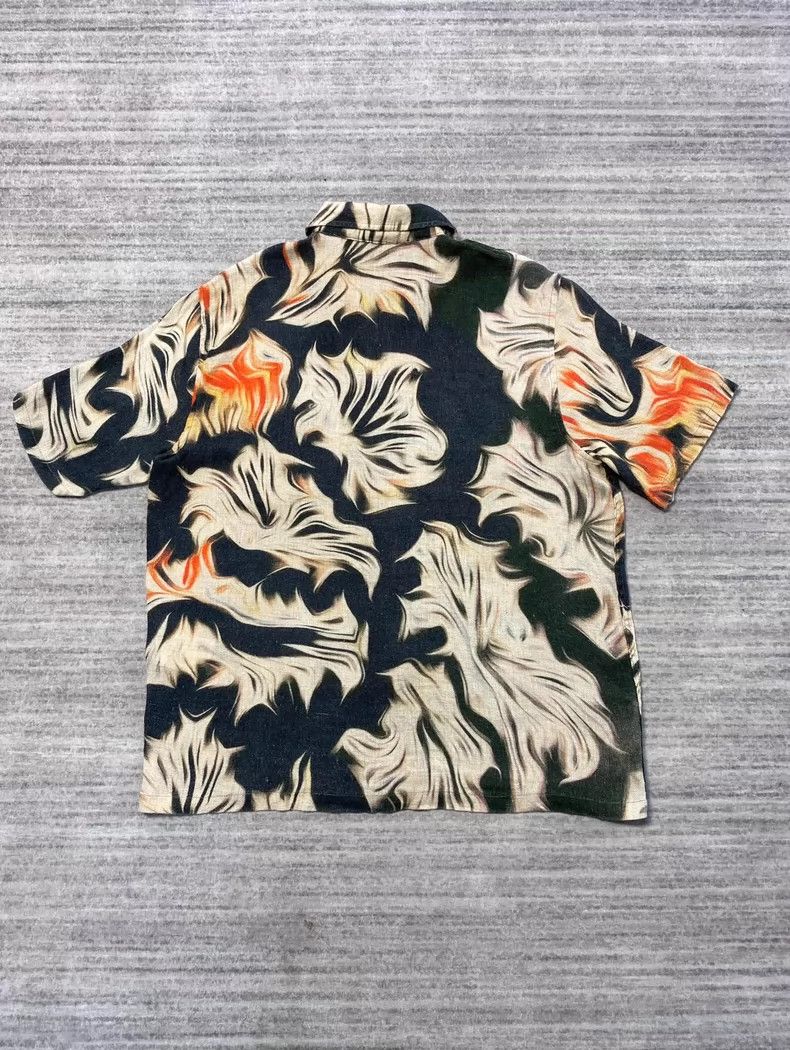 Our Legacy our legacy Thorn Flame Short Sleeve Shirt Floral Hawaiian S Size US S / EU 44-46 / 1 - 2 Thumbnail