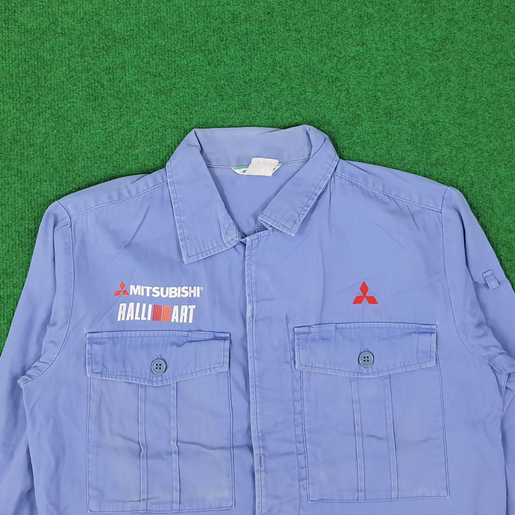Japanese Brand × Vintage Vintage Mitsubishi RalliArt Japan Motorsports Jacket C222N18 Size US S / EU 44-46 / 1 - 4 Thumbnail
