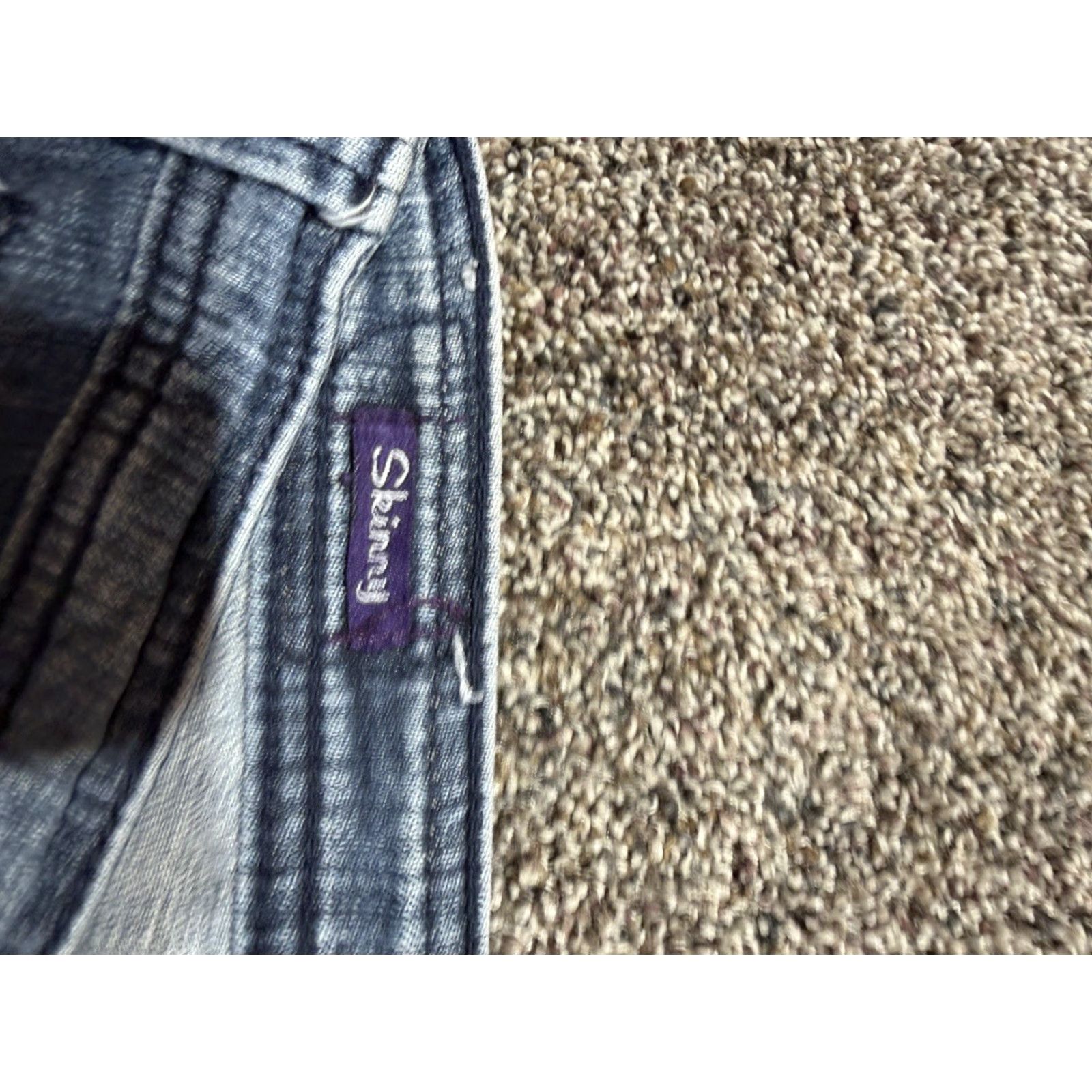 Vintage VINTAGE Vigoss Women's Jeans 36X30 Blue Denim 13 5-Pocket Straight Mid Rise Size 34" / US 12 / IT 48 - 5 Thumbnail