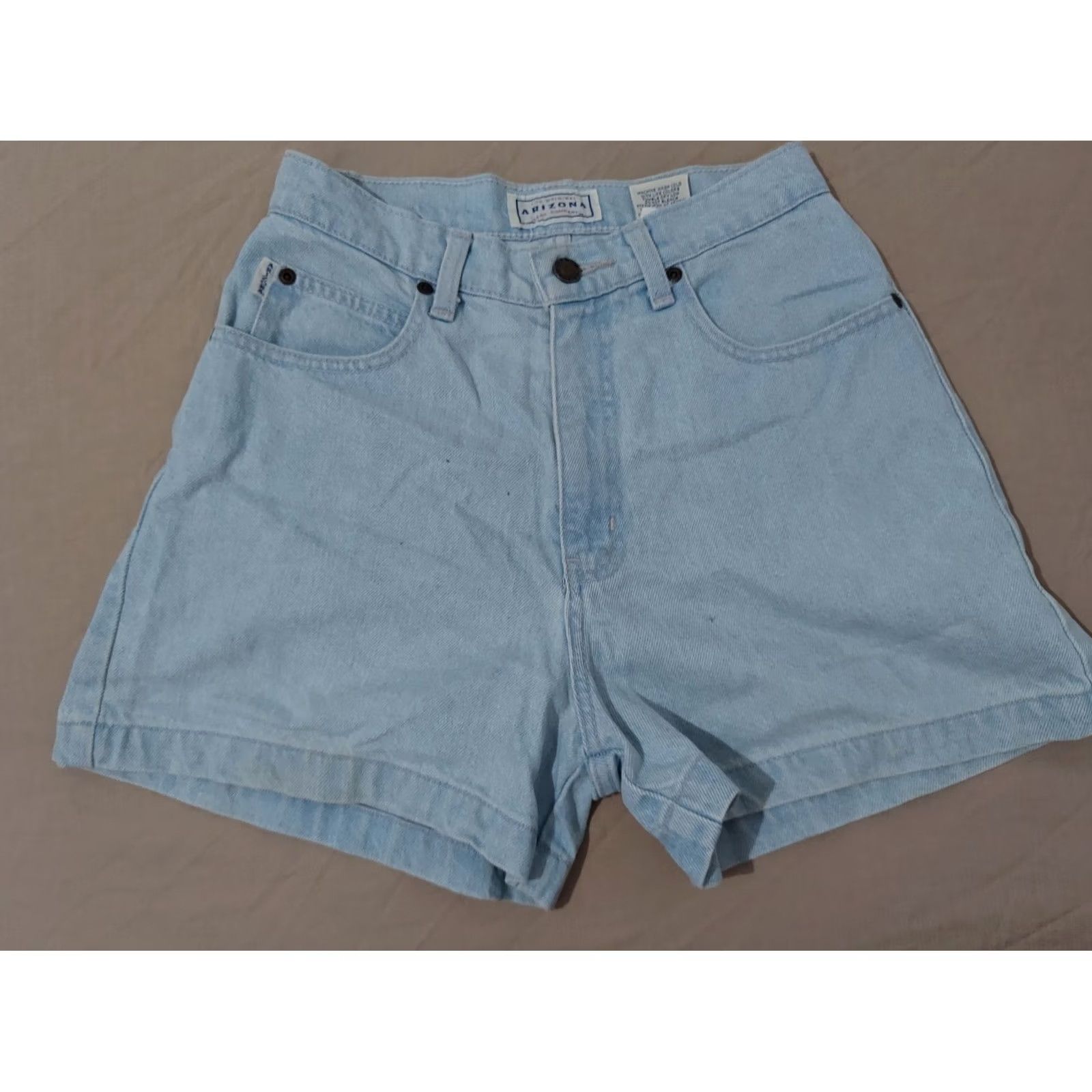 Vintage VINTAGE Arizona Denim Shorts 7 Cotton Jean Womens Size 28" / US 6 / IT 42 - 2 Thumbnail