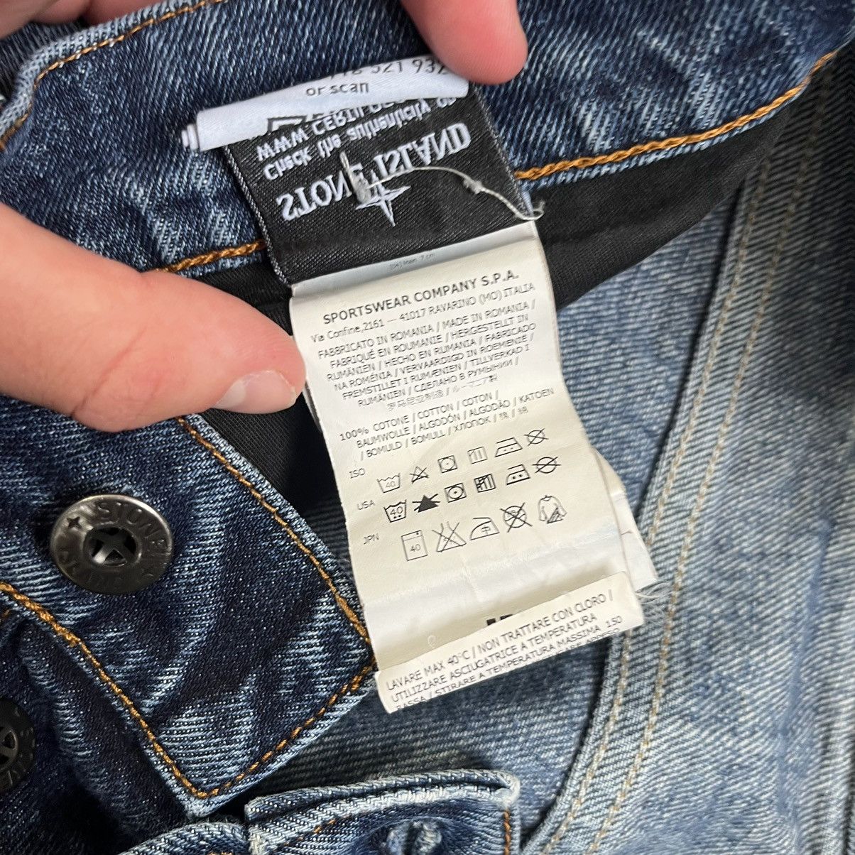 Stone Island Vintage stone island pants denim luxury jeans Size US 30 / EU 46 - 14 Thumbnail