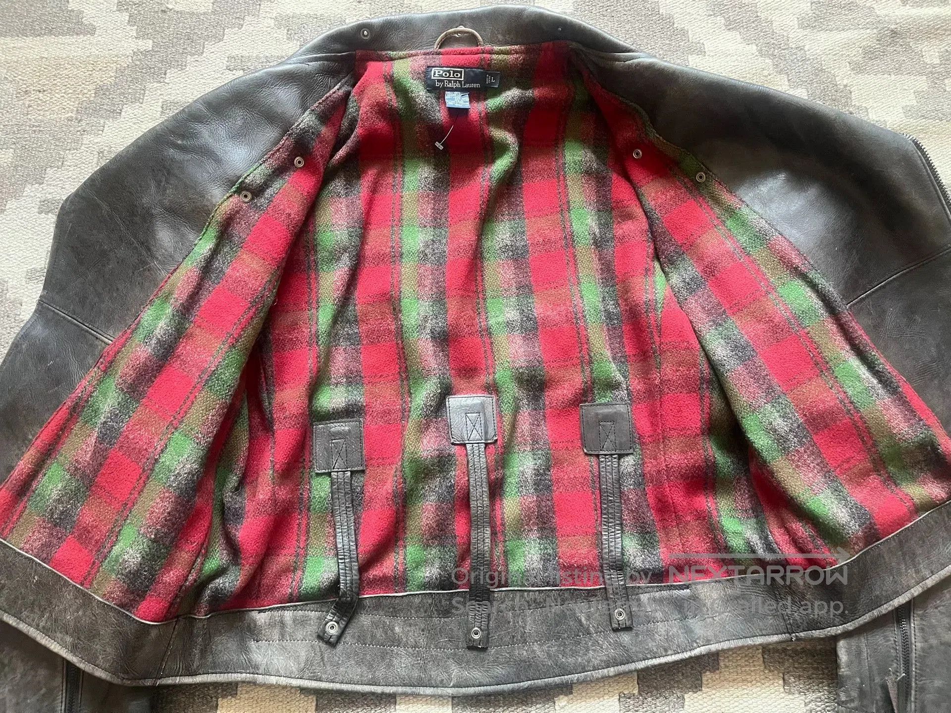 RRL Ralph Lauren Ralph Lauren BUCO Prototype Leather Jacket. Size US L / EU 52-54 / 3 - 4 Thumbnail