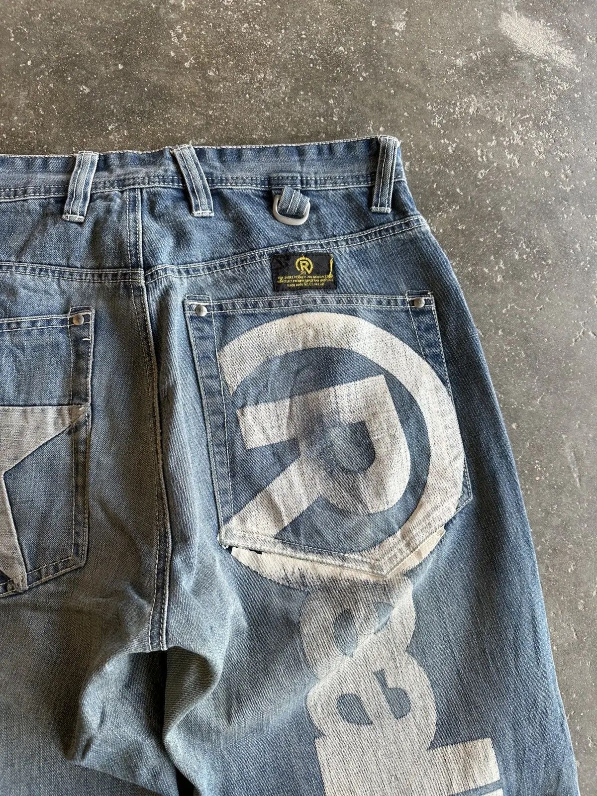 W32 L31 🔥 VINTAGE REAL BVOICE JEANS HIDDEN RIVET DENIM PANTS