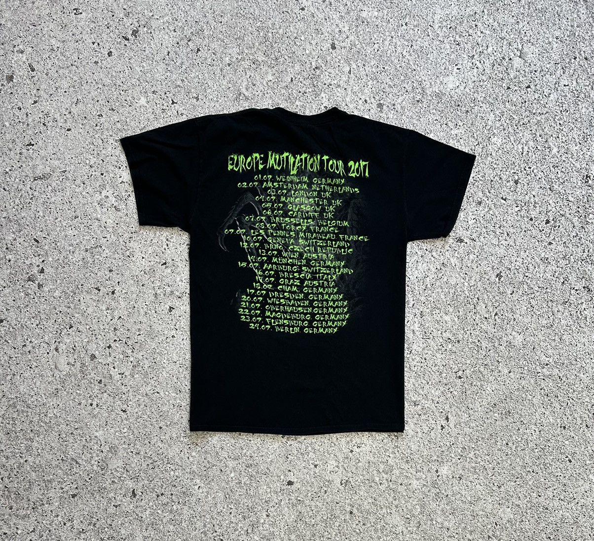 Band Tees × Vintage Broken Hope Europe Mutilation Tour 2017 Rock Band T-Shirt Size US L / EU 52-54 / 3 - 6 Thumbnail
