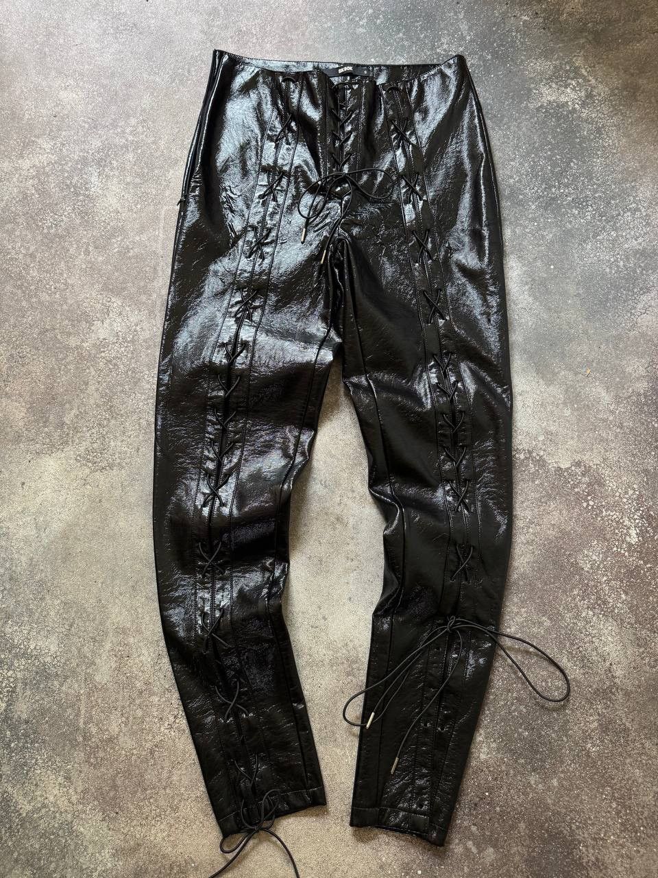 Amazing Faux Leather Sexy Y2K Pants