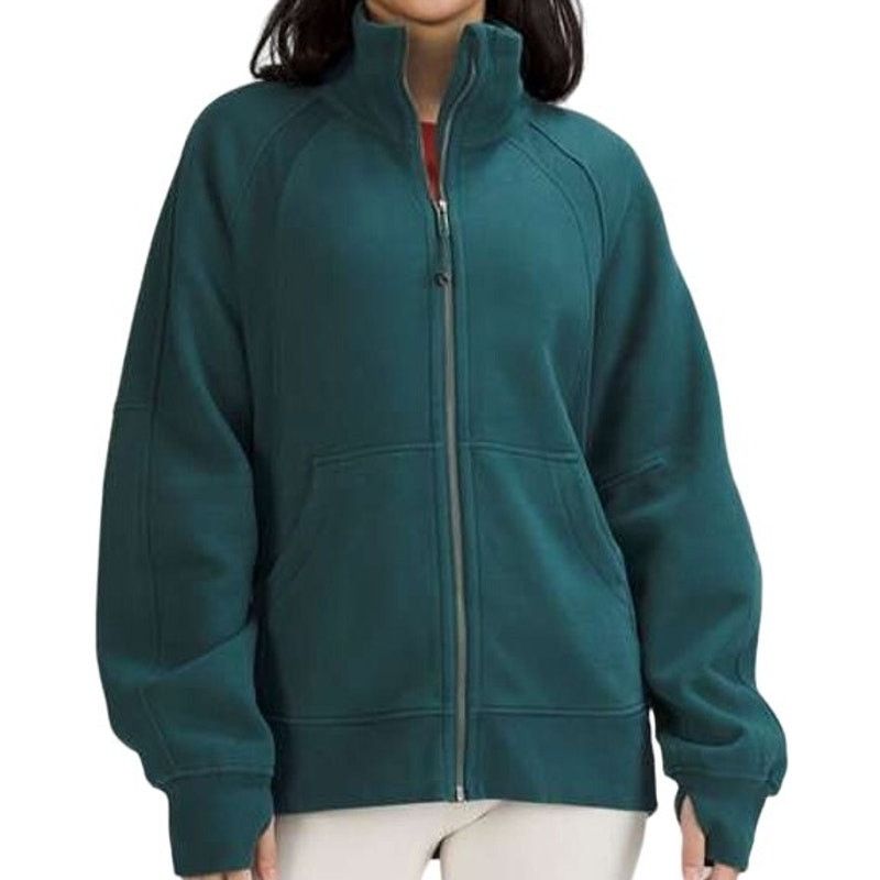 Lululemon Lululemon Scuba Oversized Funnel-Neck Full Zip Jacket Fleece Size XXL / US 16-18 / IT 52-54 - 1 Thumbnail
