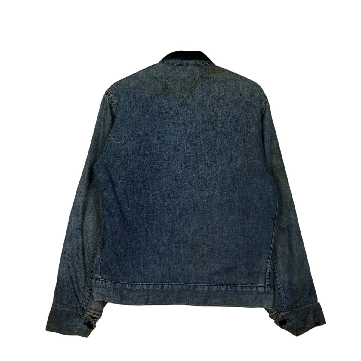 Vintage 🔥VINTAGE 50’s DENIM JACKET DEE CEE USA MADE BLANKET TALON Size US M / EU 48-50 / 2 - 10 Thumbnail