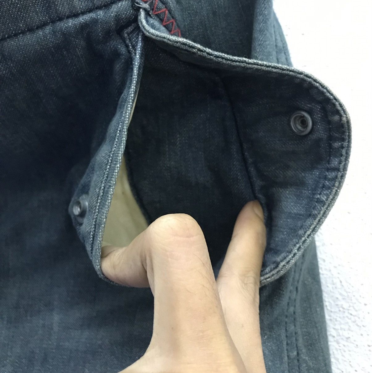 Japanese Brand × Vintage Vintage Hectic Mad Made In Japan Denim Pants Size US 36 / EU 52 - 6 Thumbnail