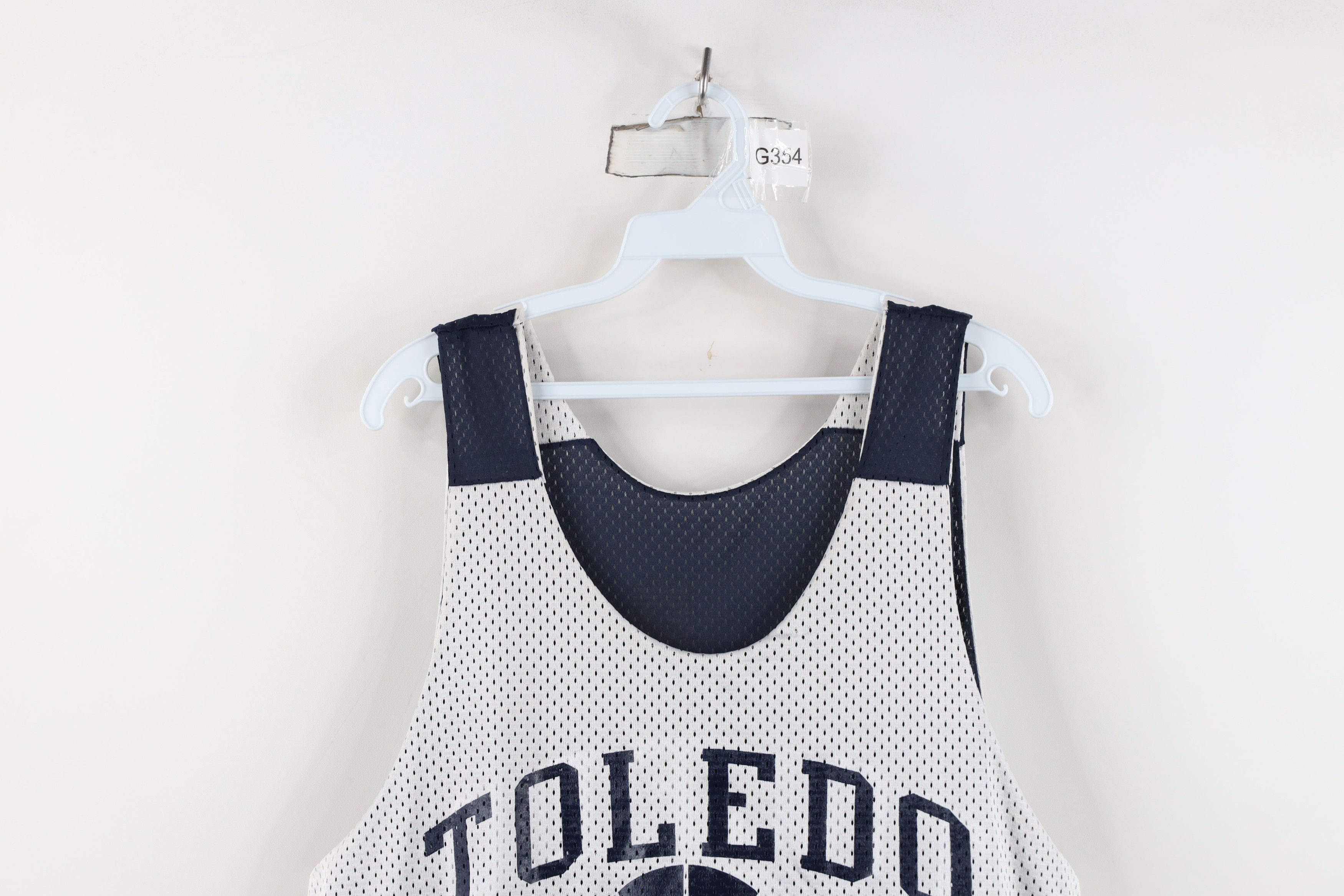 Vintage Vintage 90s University of Toledo Reversible Jersey Size US L / EU 52-54 / 3 - 10 Thumbnail