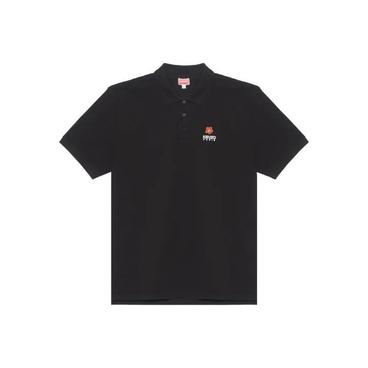 Kenzo KENZO Black Short Sleeve Polo Shirt for Men 0079 Size US L / EU 52-54 / 3 - 1 Thumbnail
