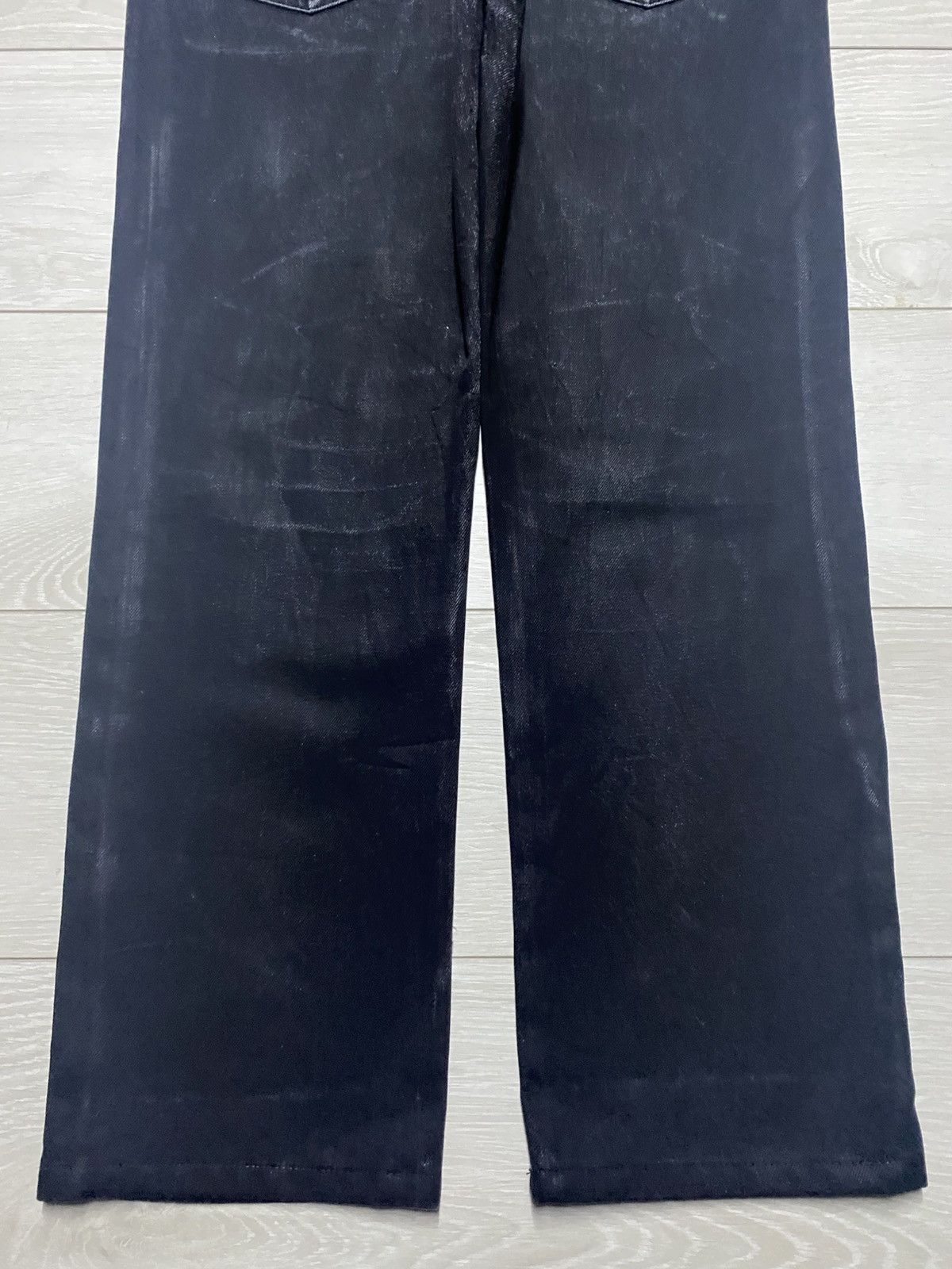 Club Sorayama × Uniqlo Vintage Uniqlo :C Distressed Repair Slim Jeans Size US 37 - 6 Thumbnail