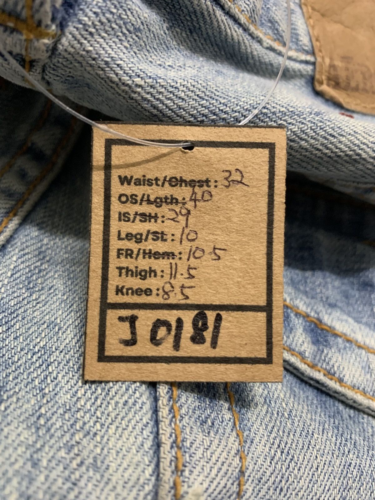 Japanese Brand Aeropostale flare jeans RUSTY distressed grunge stone wash Size US 32 / EU 48 - 14 Thumbnail