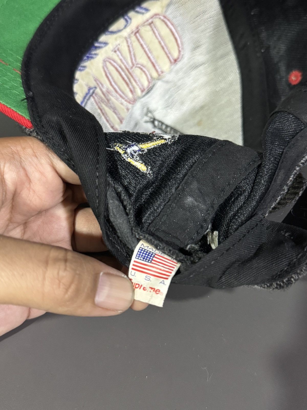 Supreme Supreme World Famous 2008 Snapback Size ONE SIZE - 9 Thumbnail