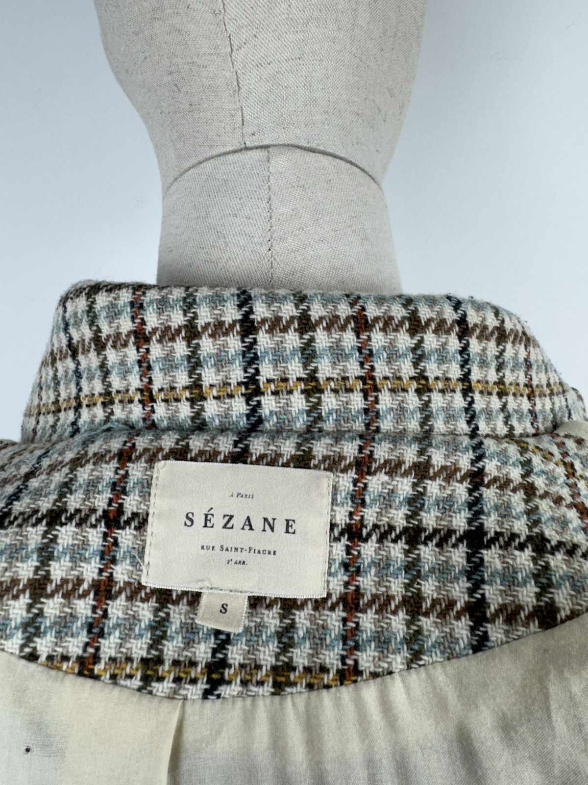 Sezane Women’s Sezane Paris Wool Coat Jacket size S Size S / US 4 / IT 40 - 6 Thumbnail