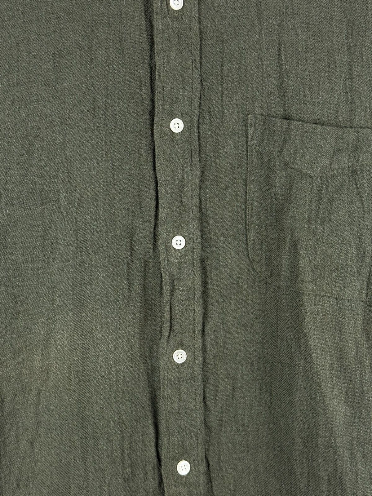 Beams Plus Beams Plus Japan Men’s Long Sleeve Linen Button Up Shirt Size US M / EU 48-50 / 2 - 9 Thumbnail