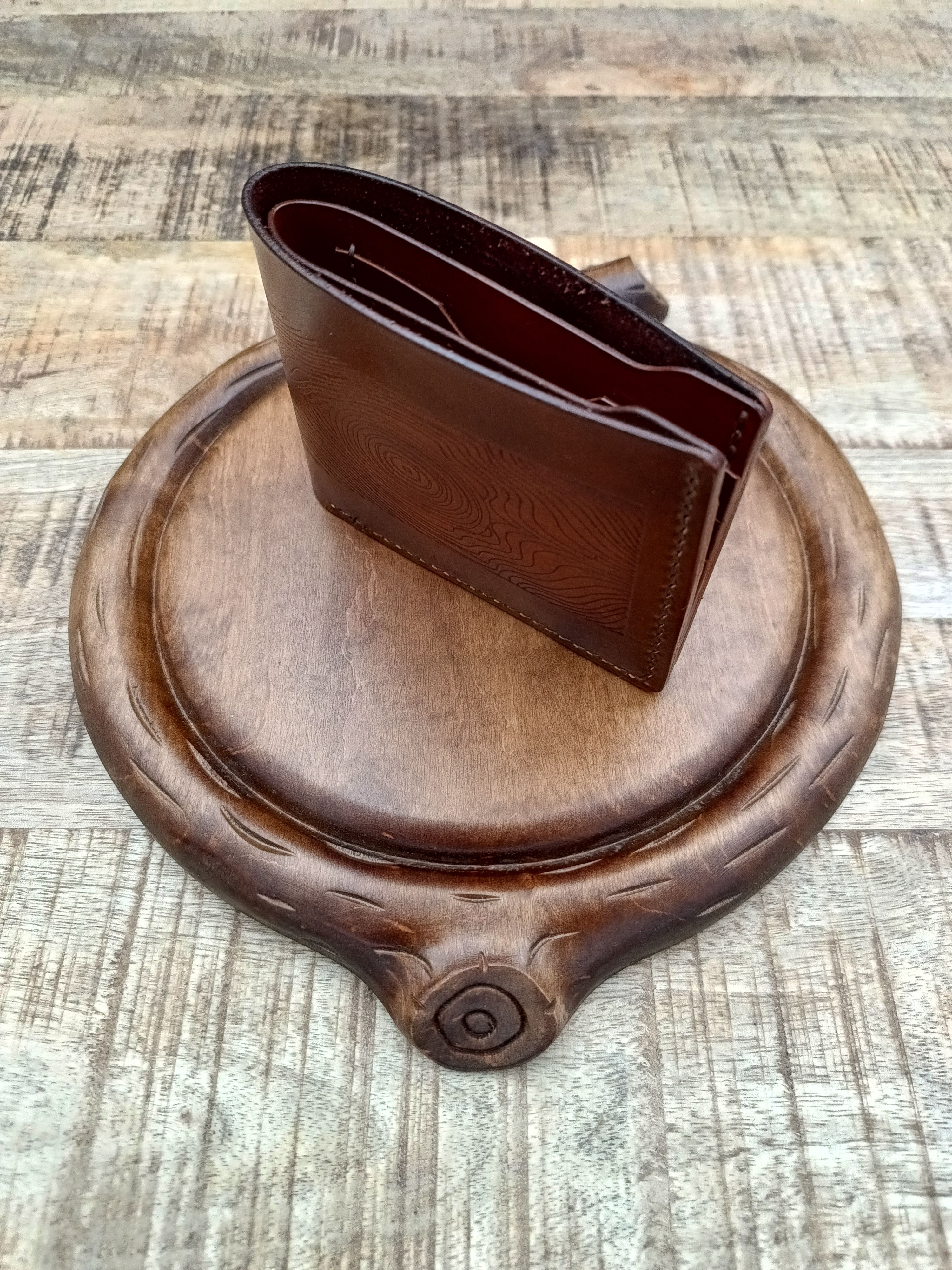 Other Handmade top grain leather wallet cardholder Size ONE SIZE - 7 Thumbnail