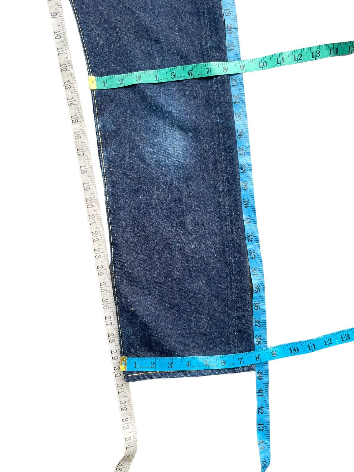 The Flat Head R.J.Blues Selvedge Denim Size US 27 - 24 Thumbnail