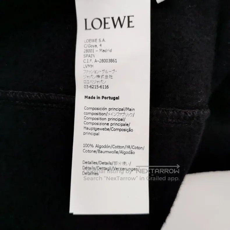 Loewe Loewe Cotton Patterned Hooded Sweatshirt Size S / US 4 / IT 40 - 7 Thumbnail