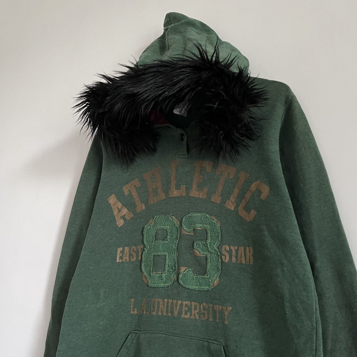 Japanese Brand NY Athletic Fur Hoodie Ifsixwasnine LGB style Size US M / EU 48-50 / 2 - 3 Thumbnail
