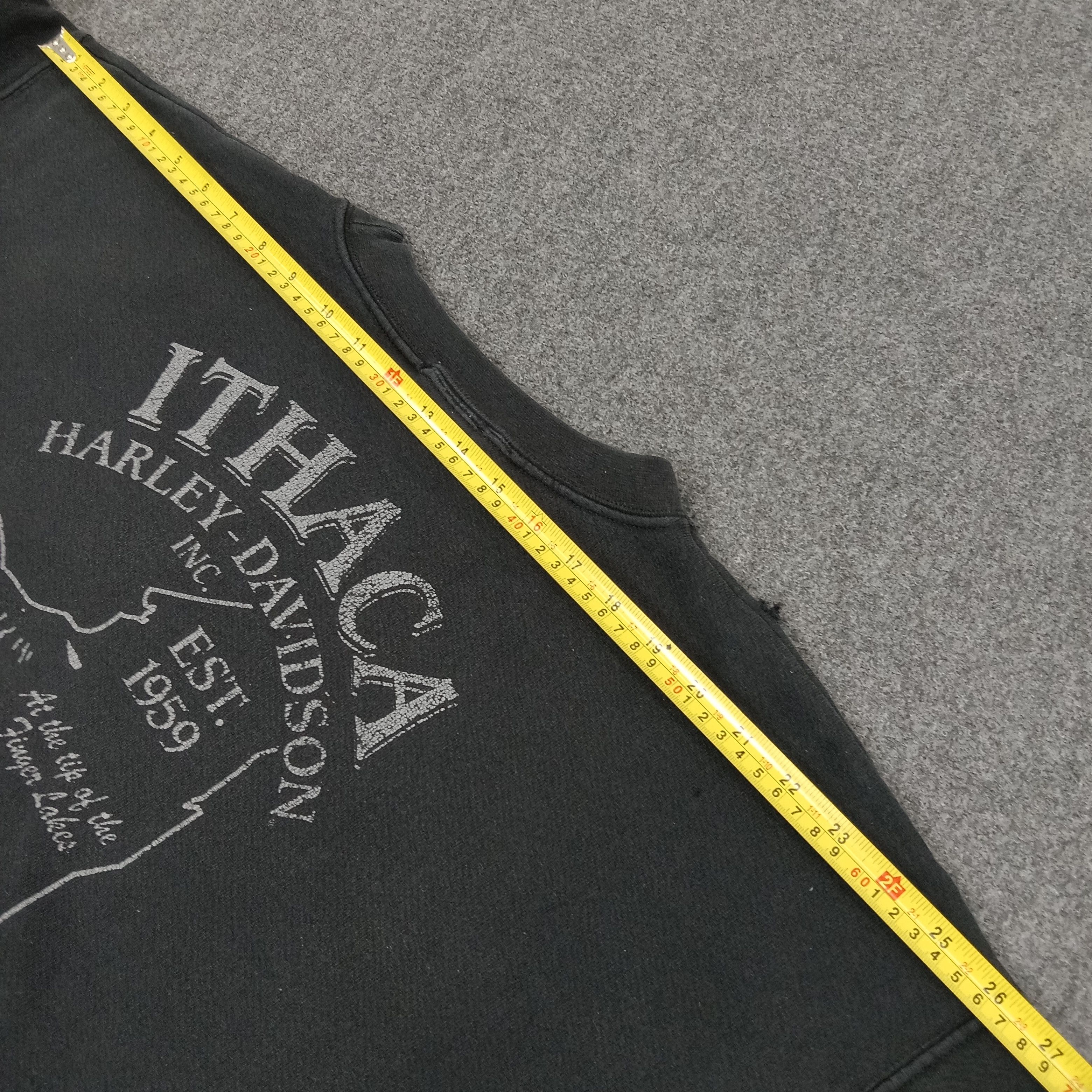 Harley Davidson × Vintage Ithaca Harley Davidson American Racing Sweatshirt Size US XL / EU 56 / 4 - 10 Thumbnail