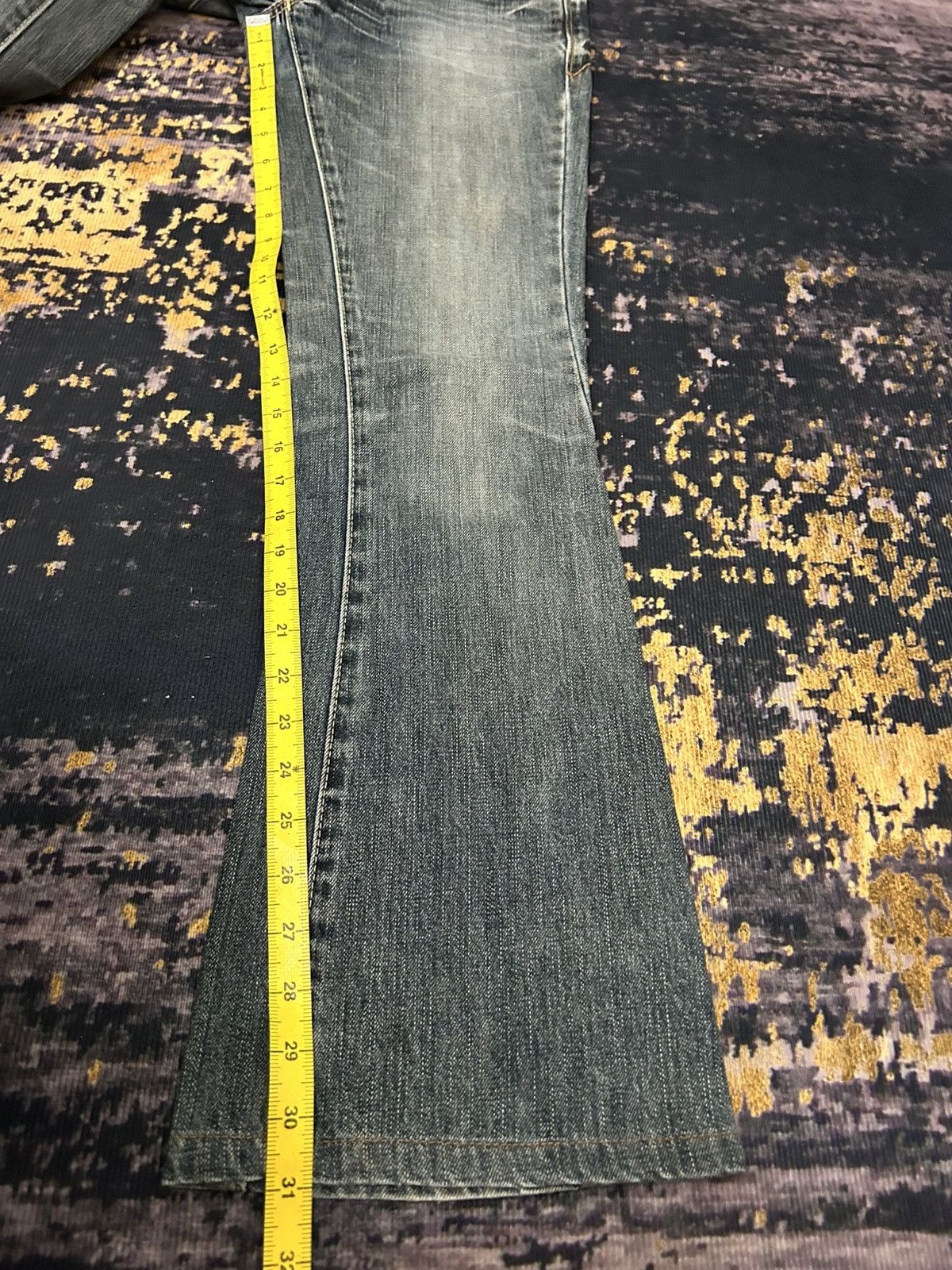Edwin Vintage Venus Something Edwin Washed Flare Jeans Size US 30 / EU 46 - 20 Thumbnail