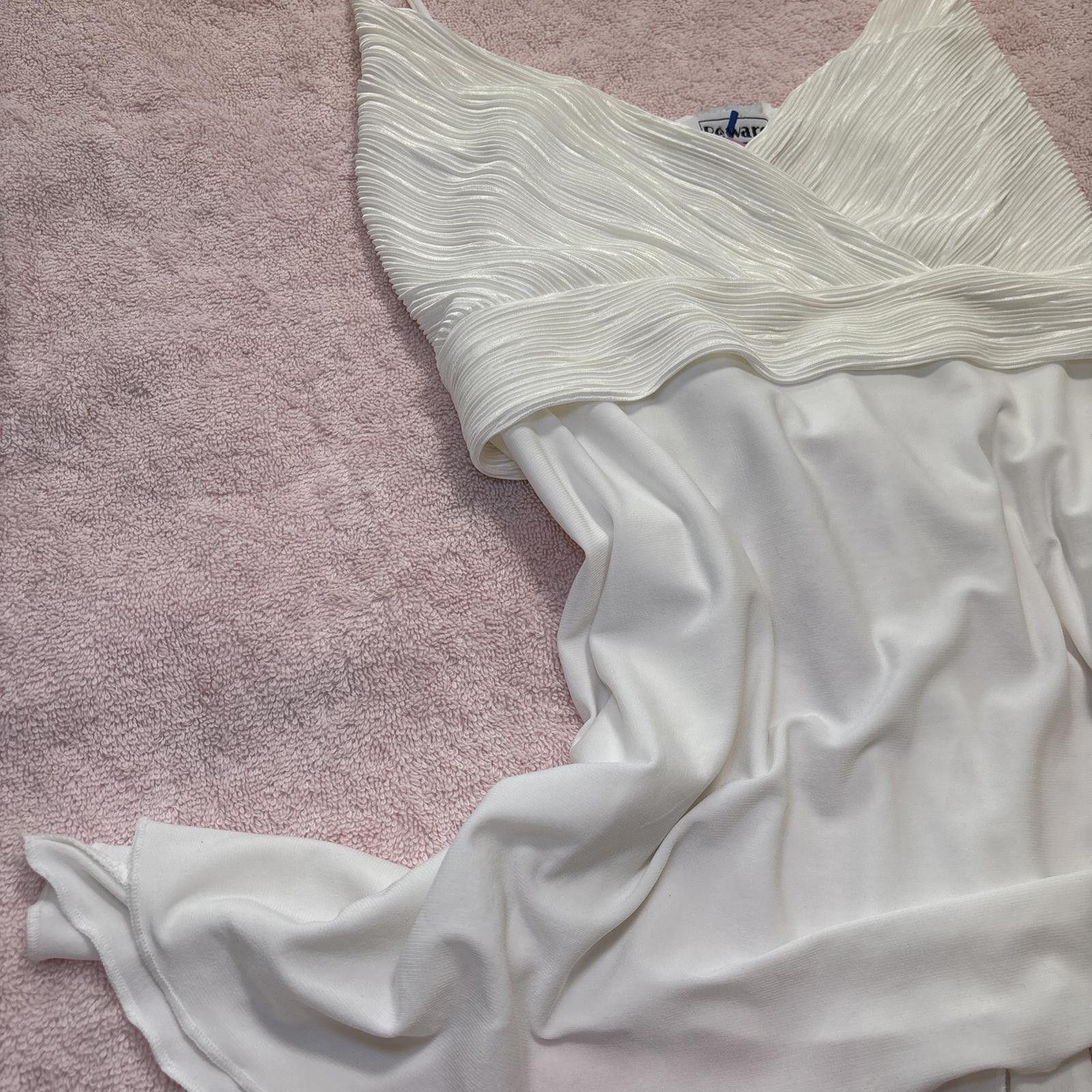 Other vintage flowy white tie back blouse Size XL / US 12-14 / IT 48-50 - 4 Thumbnail