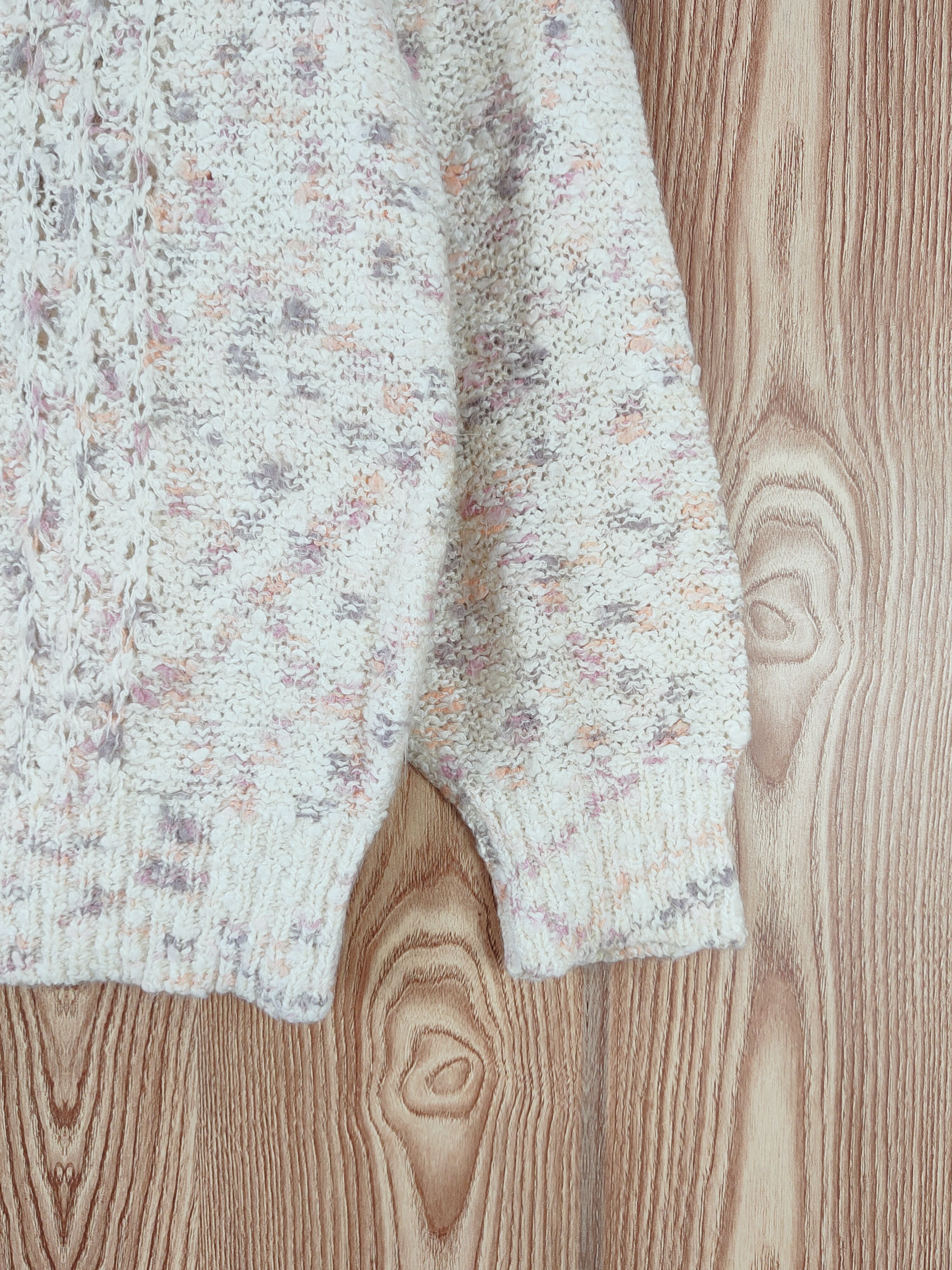 Japanese Brand × Vintage Montplage Cream Knitwear Sweatshirts #W250 Size M / US 6-8 / IT 42-44 - 6 Thumbnail