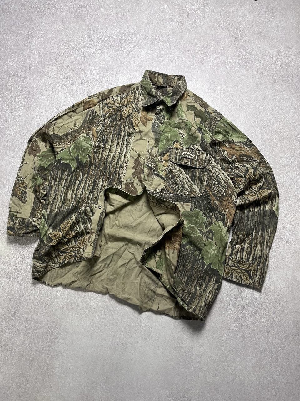 Other VINTAGE 90s REALTREE MADE IN USA 3D CAMO MILITARY JACKET L Size US L / EU 52-54 / 3 - 5 Thumbnail