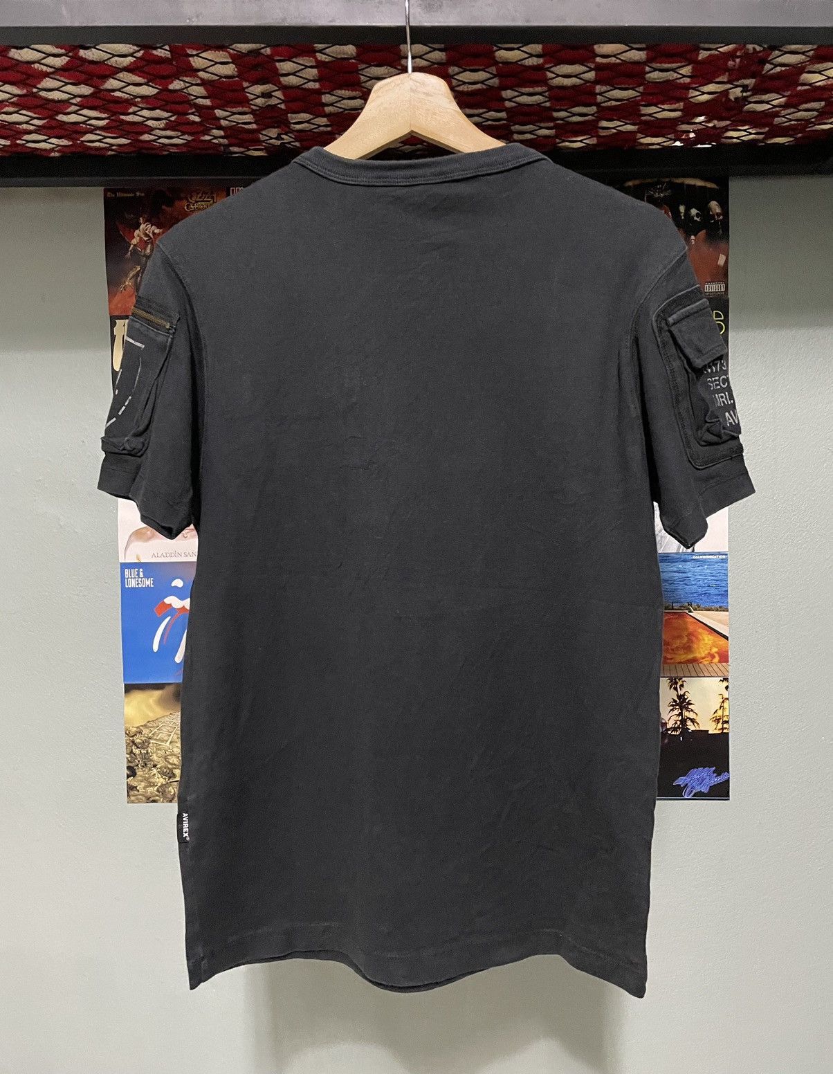 Avirex × Vintage Vintage Avirex Multi Pocket Army Style Tee Size US S / EU 44-46 / 1 - 5 Thumbnail