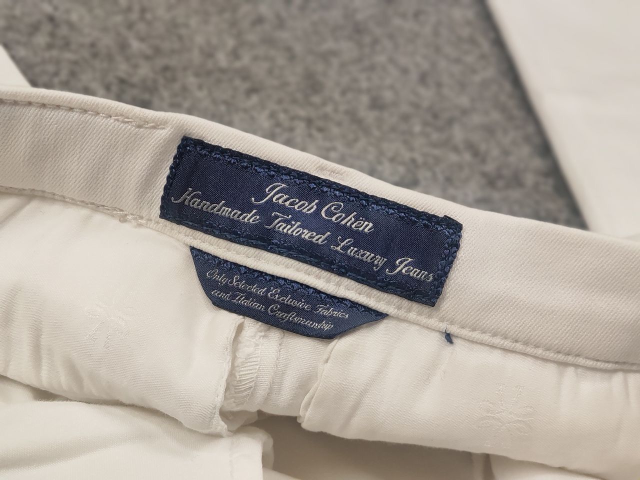 Jacob Cohen Jacob Cohen Italy Design Brenda Ankle White Trouser Pants Size 25" / US 0 / IT 36 - 14 Thumbnail