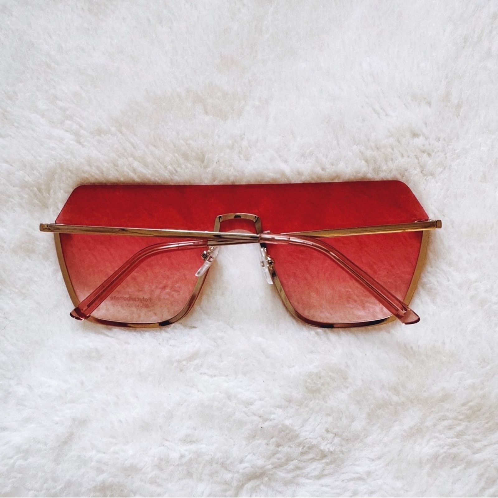 Other Kalia Pink Rimless Sleek Sunglasses Size ONE SIZE - 9 Thumbnail
