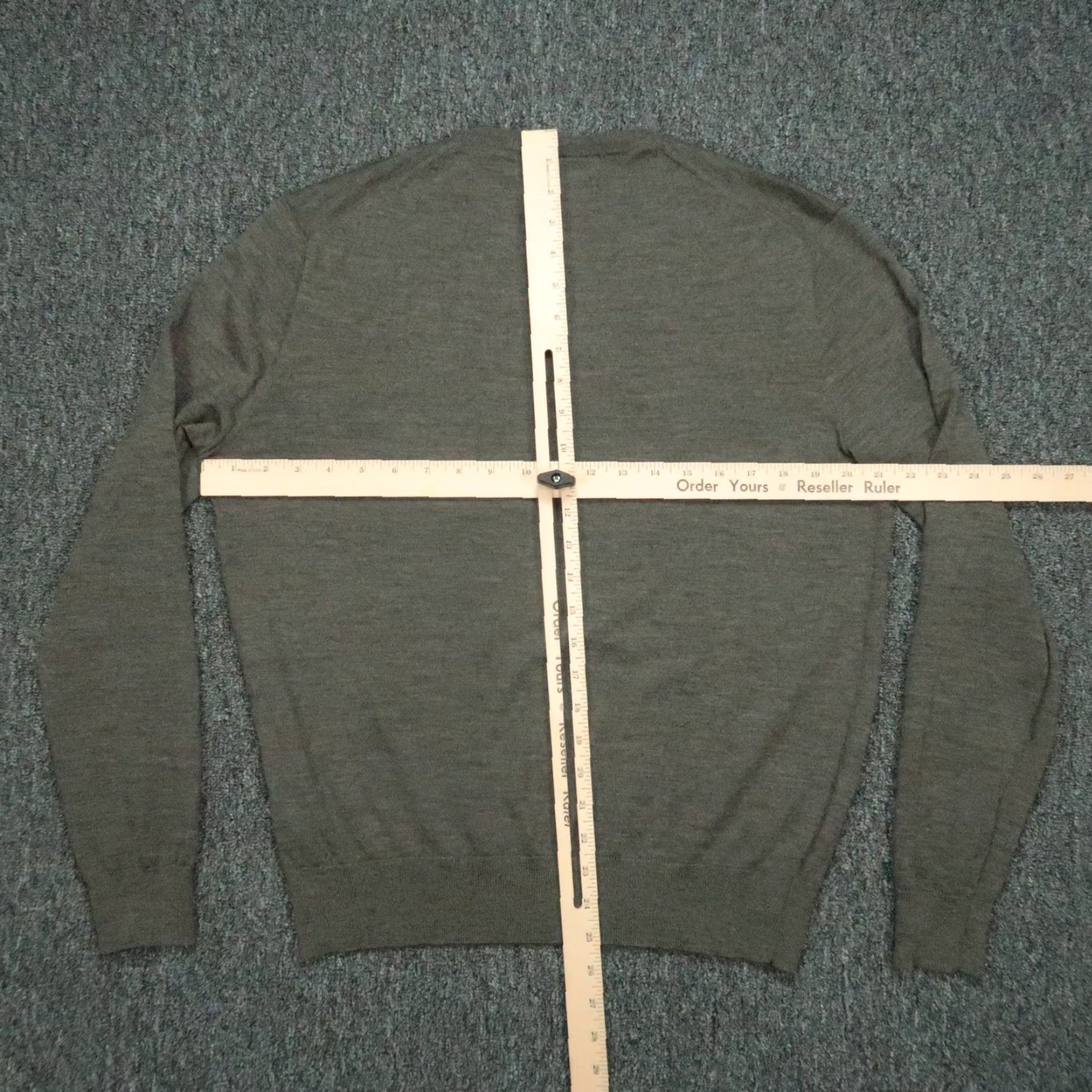 Polo Ralph Lauren Polo Ralph Lauren Merino Wool Sweater Mens Medium Brown V-Neck Pullover Size US M / EU 48-50 / 2 - 4 Thumbnail