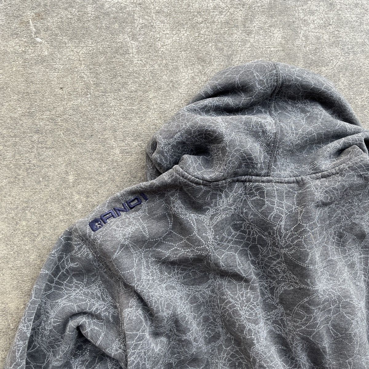 Other 90s AND1 Spiderweb AOP Hoodie Size US M / EU 48-50 / 2 - 6 Thumbnail