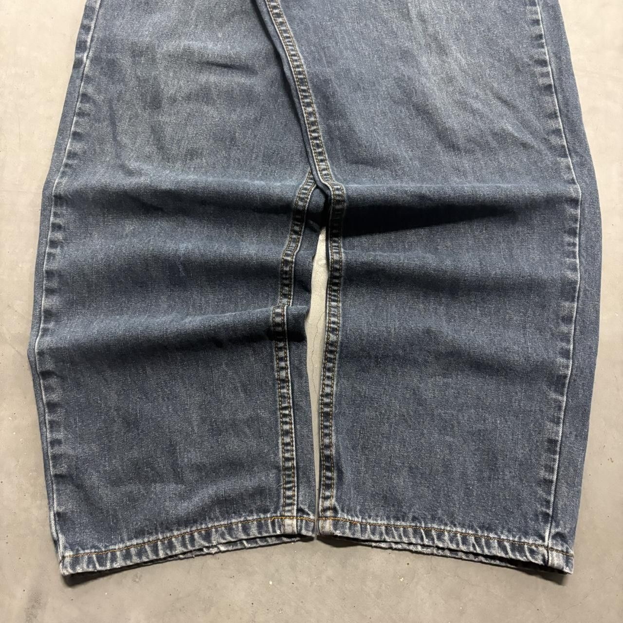 Vintage Crazy Vintage Y2K/2000s Baggy Skater Style Streetwear Dark Wash Denim Jeans! Size US 36 / EU 52 - 5 Thumbnail