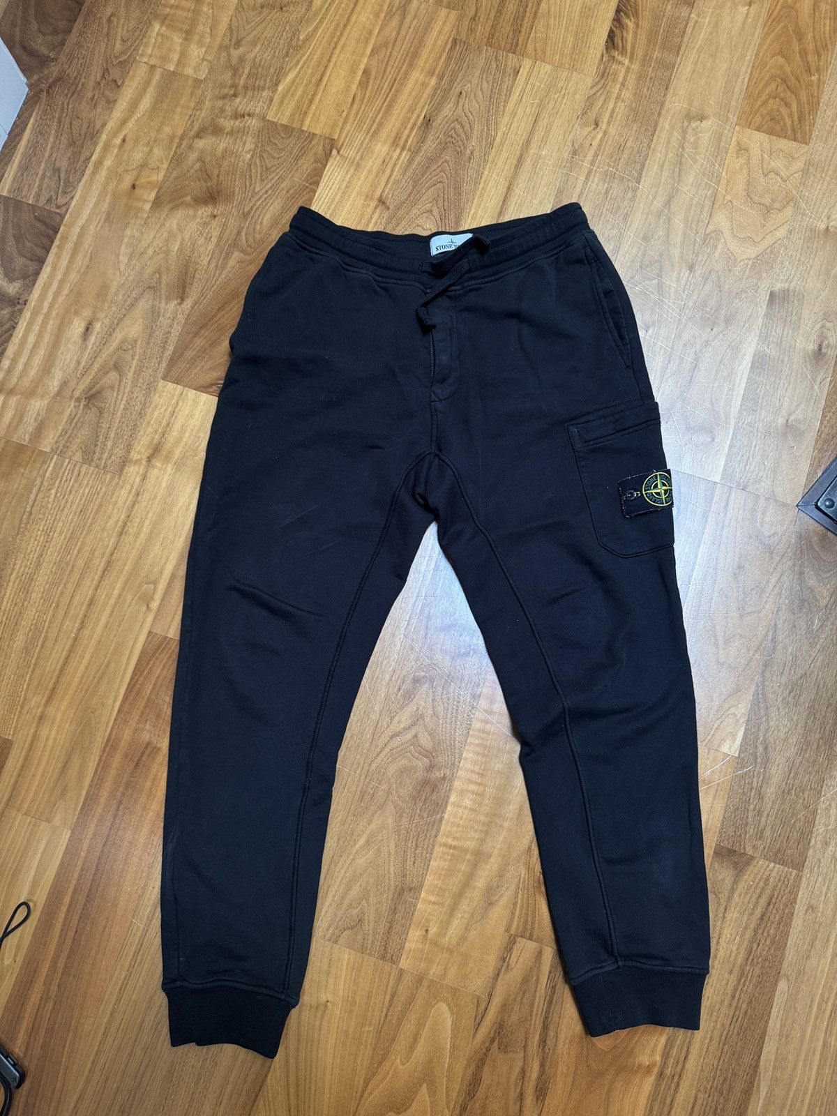 Stone Island Stone Island Joggers Black M Size US 32 / EU 48 - 1 Thumbnail