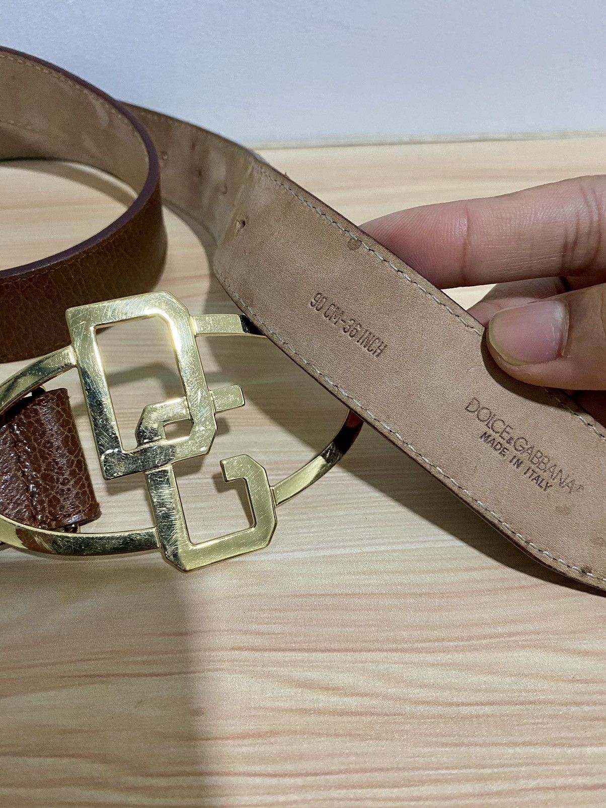 Dolce & Gabbana Dolce And Gabbana Leather belt Size ONE SIZE - 8 Thumbnail