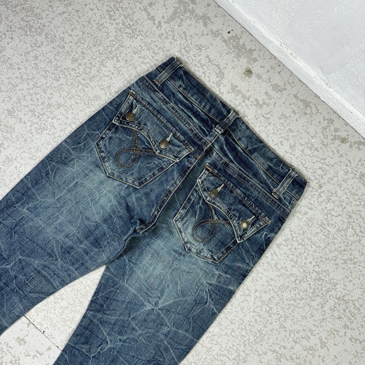 If Six Was Nine Flare - 2000s Wavelist Blue Jeans Size US 28 / EU 44 - 6 Thumbnail