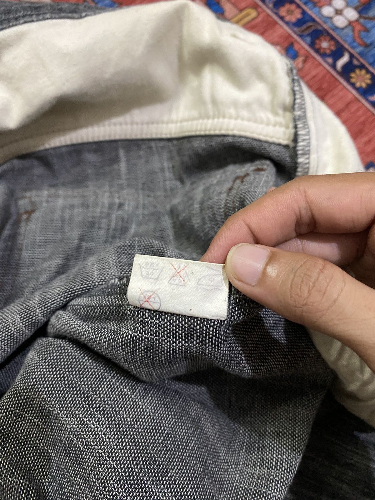 Japanese Brand Concave Attempt Nice Design Denim Jeans Size US 44 / EU 60 - 9 Thumbnail
