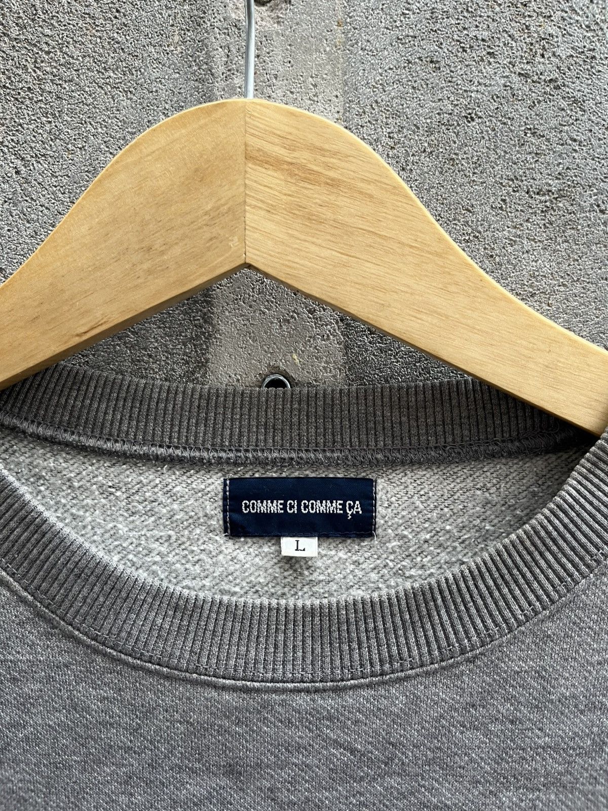 Comme Ca Ism × Issey Miyake × Japanese Brand Comme Çi Comme Ça Pullover – Japan Streetwear Essential Size US L / EU 52-54 / 3 - 6 Thumbnail