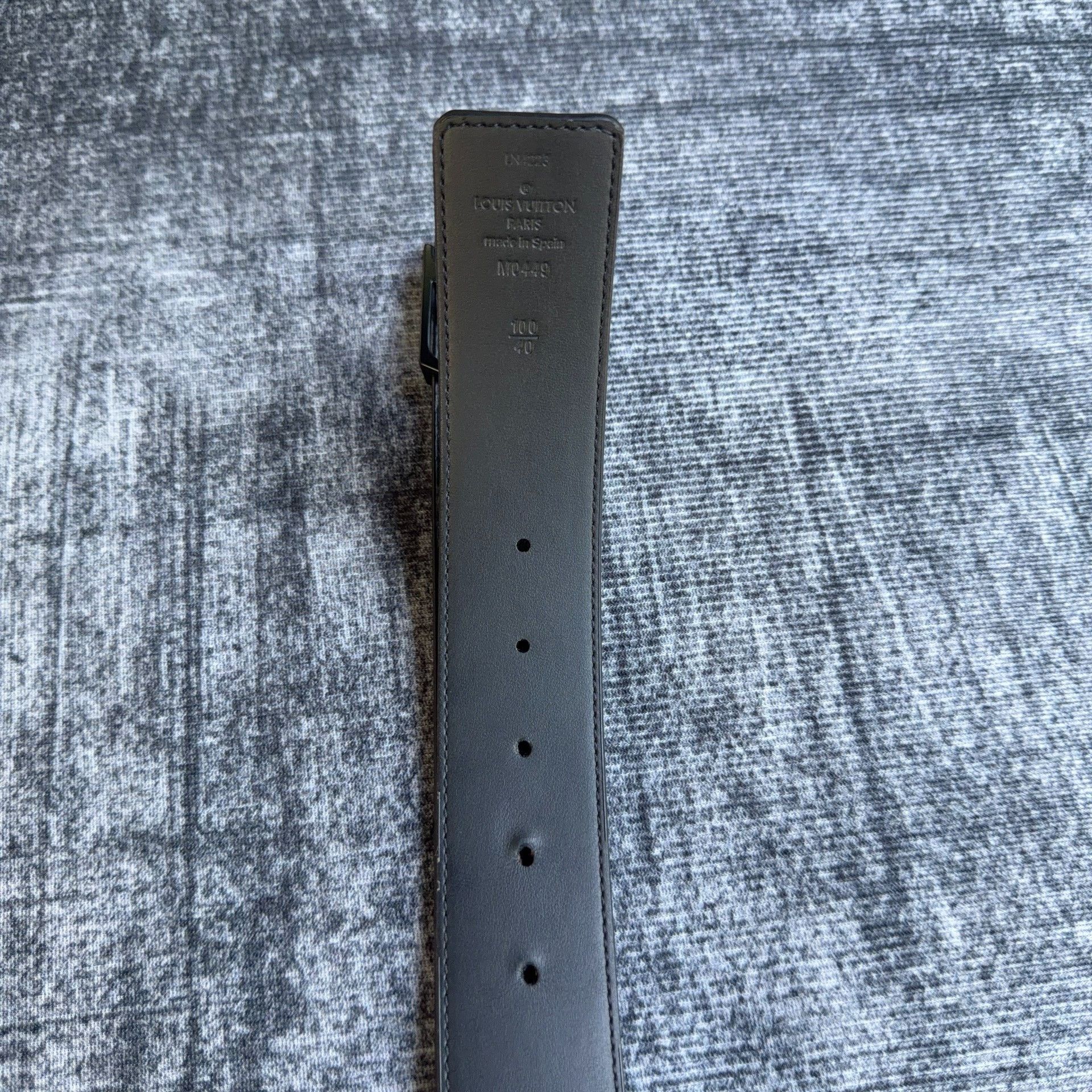 Louis Vuitton LV Belt M44U 100cm 4cm Width Size ONE SIZE - 6 Thumbnail