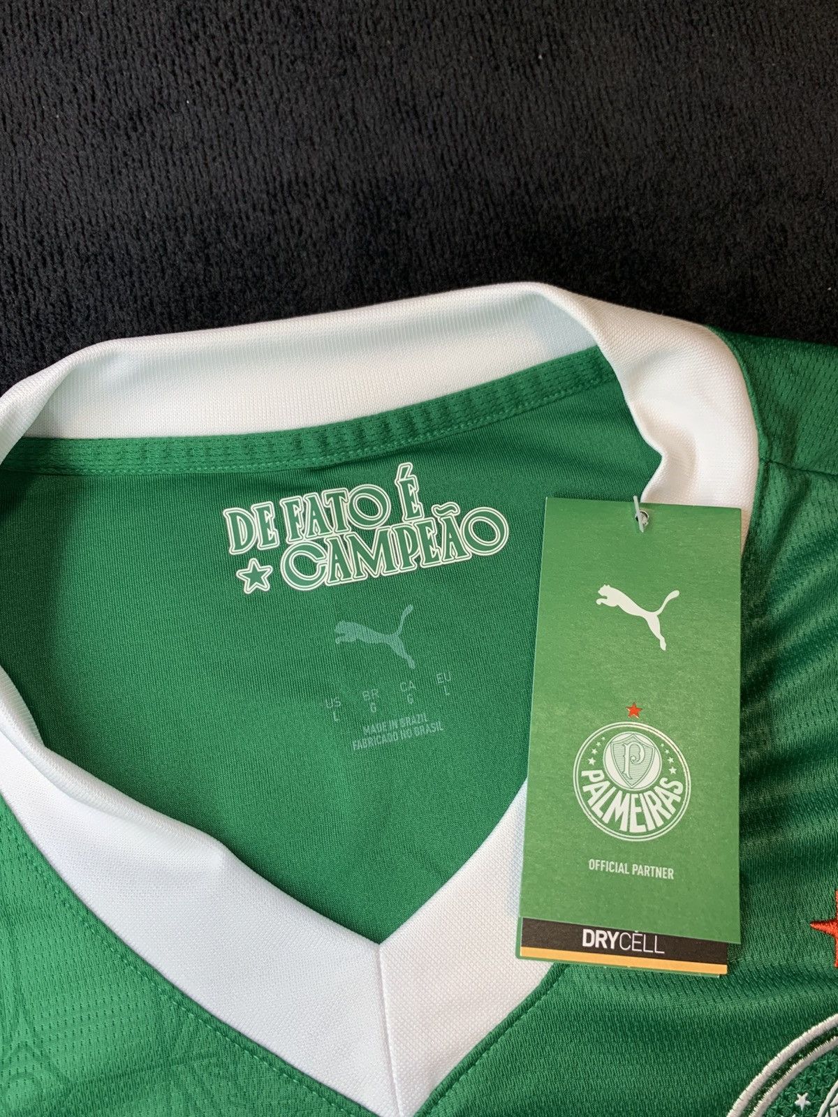 Puma T-shirt — PUMA Palmeiras 2025/26 Home Jersey Size US L / EU 52-54 / 3 - 4 Thumbnail