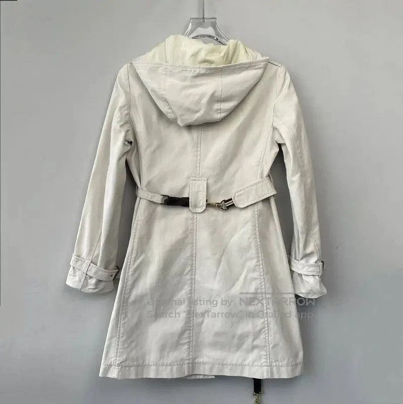 Max Mara MaxMara Cream Women's Trench Coat . Size S / US 4 / IT 40 - 2 Thumbnail