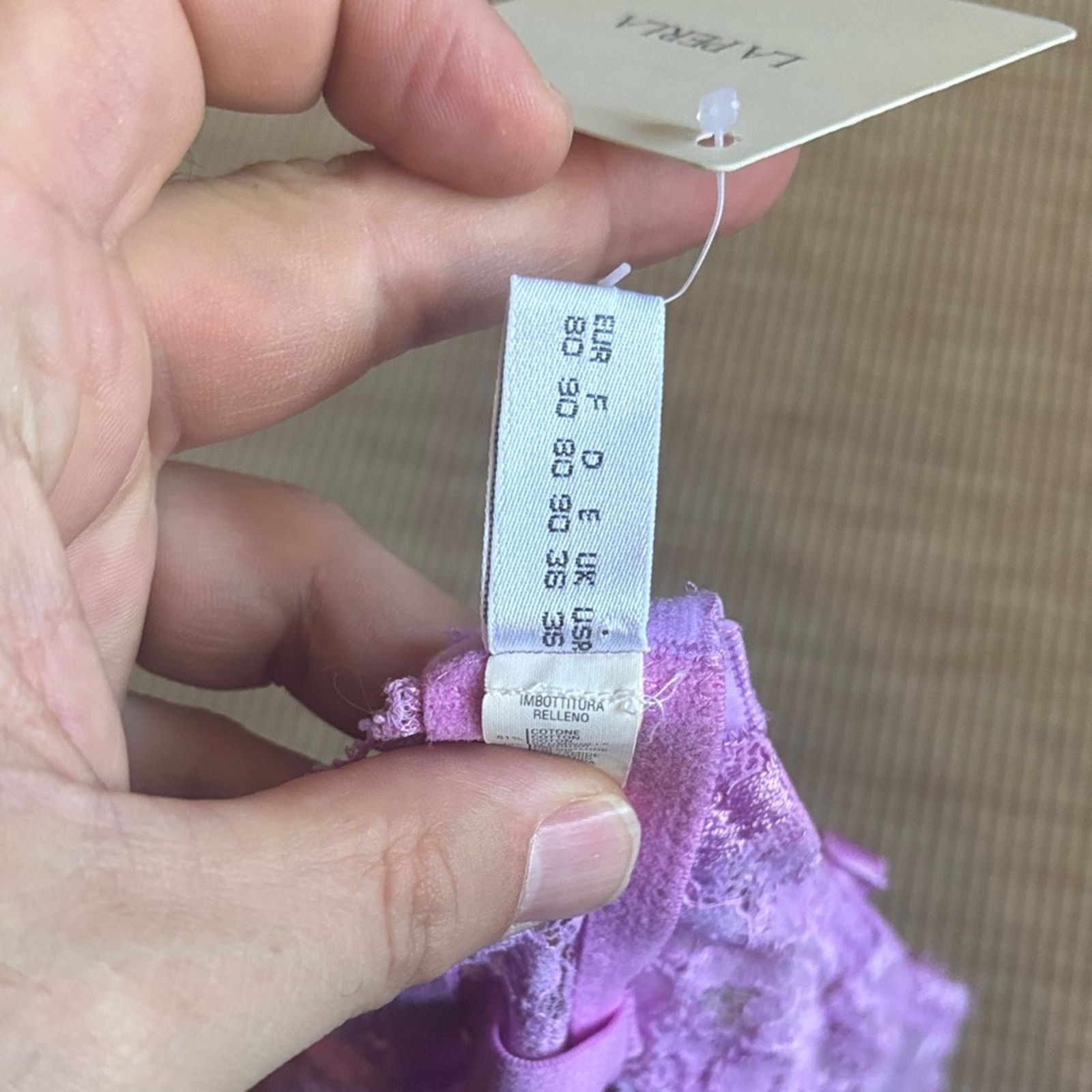 La Perla NWT La Perla Lace Bra - Lavender 36B Size ONE SIZE - 6 Thumbnail