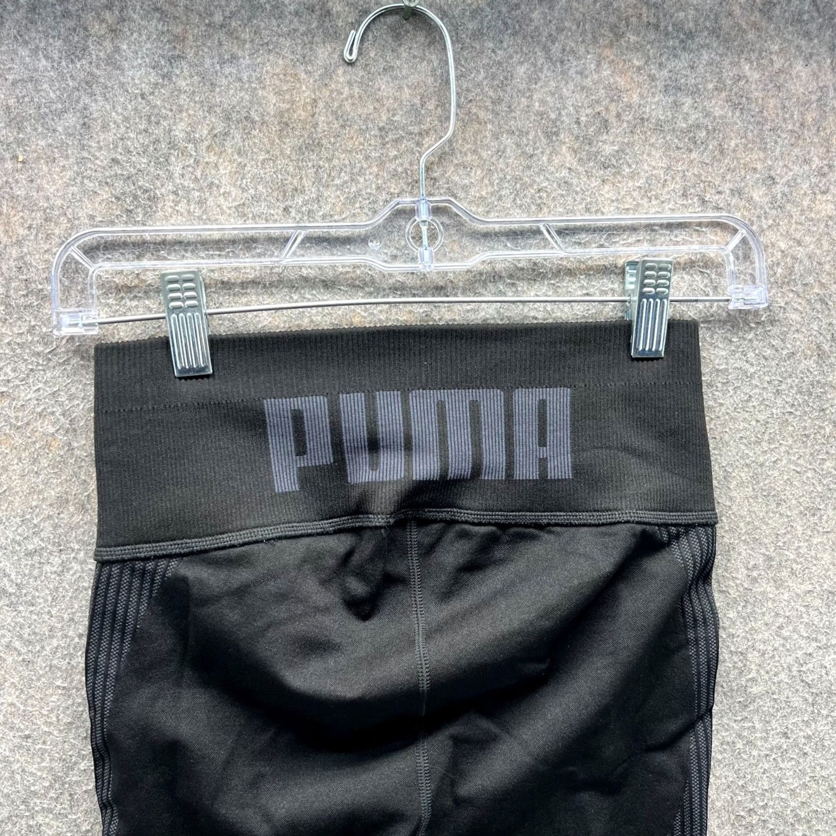 Puma PUMA Leggings Womens XS Black Seamless High Waist Activewear Yoga Shoes? Size 26" / US 2 / IT 38 - 4 Thumbnail