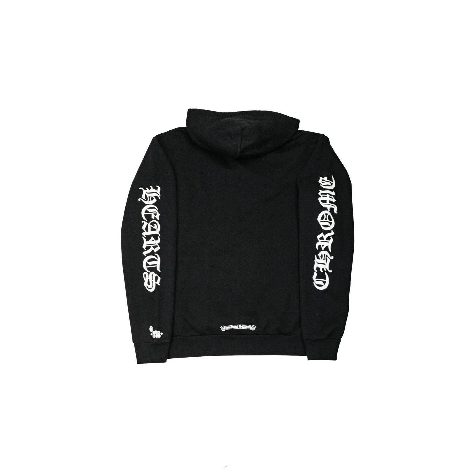Chrome Hearts 1988 Online Exclusive Vertical Logo Hoodie 'Black' Size US M / EU 48-50 / 2 - 2 Thumbnail